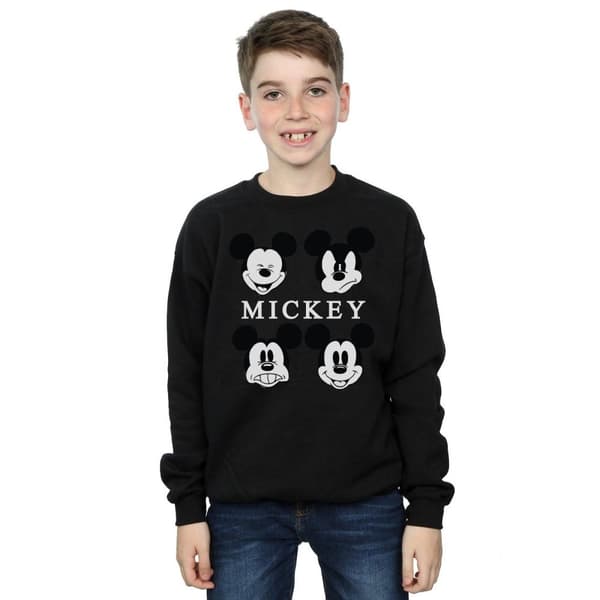 Disney Boys Mickey Mouse Four Heads Sweatshirt