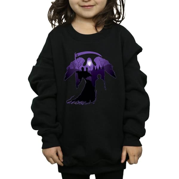 Harry Potter Sweatshirt med silhuett av kyrkogård för flickor