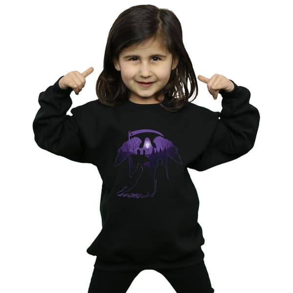Harry Potter Sweatshirt med silhuett av kyrkogård för flickor
