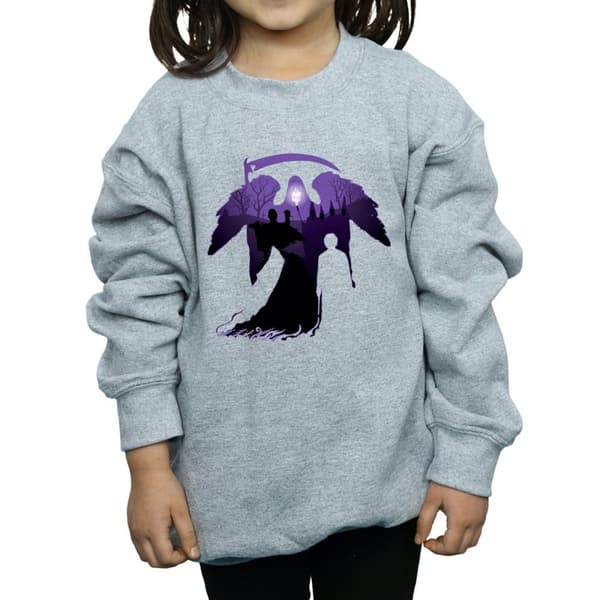 Harry Potter Sweatshirt med silhuett av kyrkogård för flickor