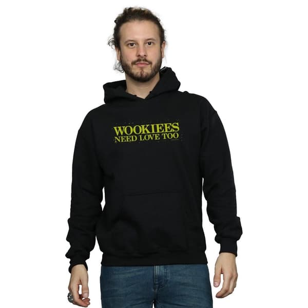 Star Wars Wookiees Need Love Too Hoodie för herrar