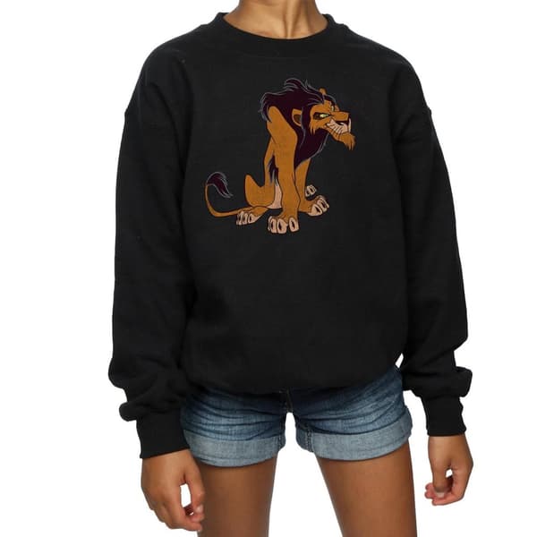 Disney Lejonkungen Classic Scar Sweatshirt för flickor
