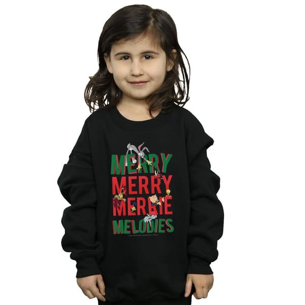 Looney Tunes Girls Merry Merrie Melodies Sweatshirt