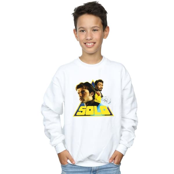 Star Wars Solo Retro Triangle-tröja för pojkar