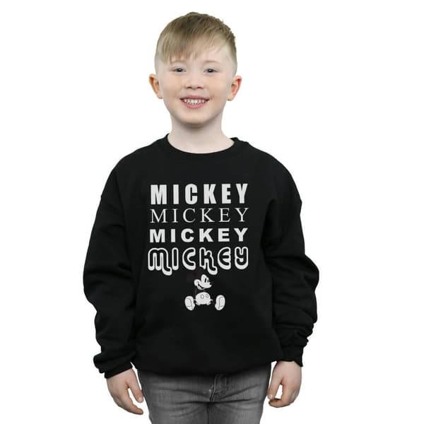 Disney Pojkar Musse Pigg Sittande Sweatshirt