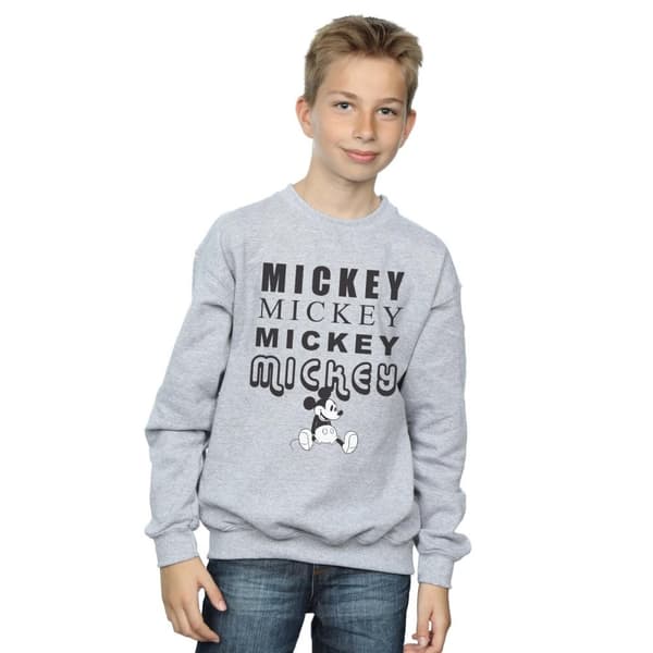 Disney Boys Mickey Mouse Sitting Sweatshirt