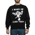 Miniatyrbilde 3 av 5: Looney Tunes Mens Taz I Woke Up Like This Sweatshirt