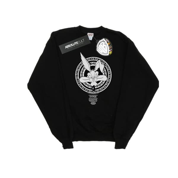 Looney Tunes Boys Wile E Coyote Super Genius Sweatshirt