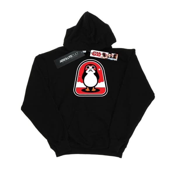Star Wars Mens The Last Jedi Porgs Badge Hoodie