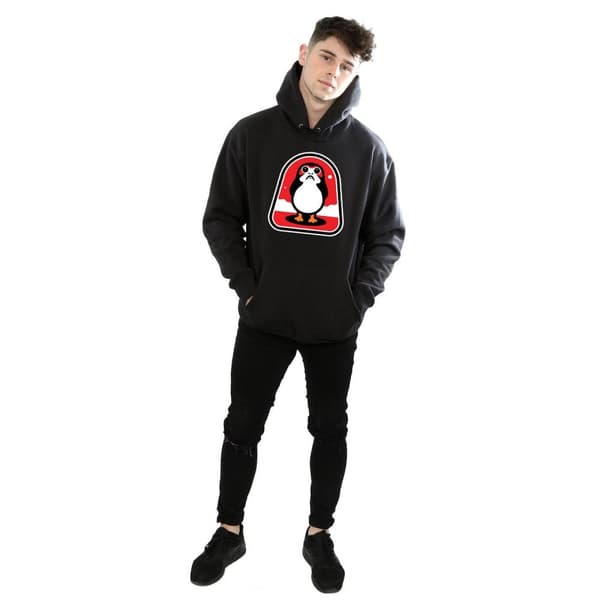 Star Wars Mens The Last Jedi Porgs Badge Hoodie
