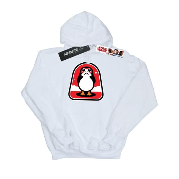 Star Wars Mens The Last Jedi Porgs Badge Hoodie