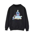 Miniatyrbilde 1 av 3: Disney Mens Lilo & Stitch Reading A Book Sweatshirt