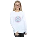 Miniatyrbillede 2 af 5: Harry Potter Womens/Ladies Neon Deathly Hallows Sweatshirt