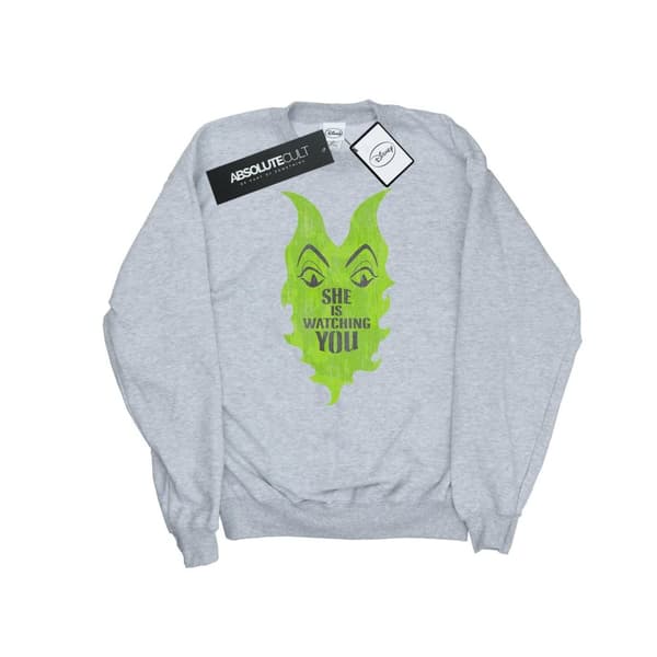 Disney Dam/kvinnor The Descendants Maleficent She Is Watching - Sweatshirt