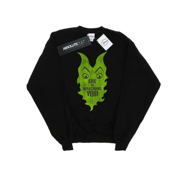 Disney Dam/kvinnor The Descendants Maleficent She Is Watching - Sweatshirt