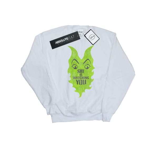 Disney Dam/kvinnor The Descendants Maleficent She Is Watching - Sweatshirt