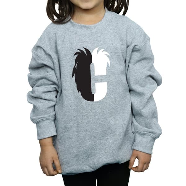 Disney Sweatshirt med alfabetet C för Cruella De Vil