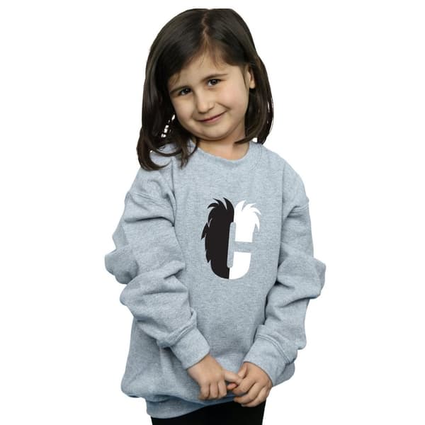 Disney Sweatshirt med alfabetet C för Cruella De Vil