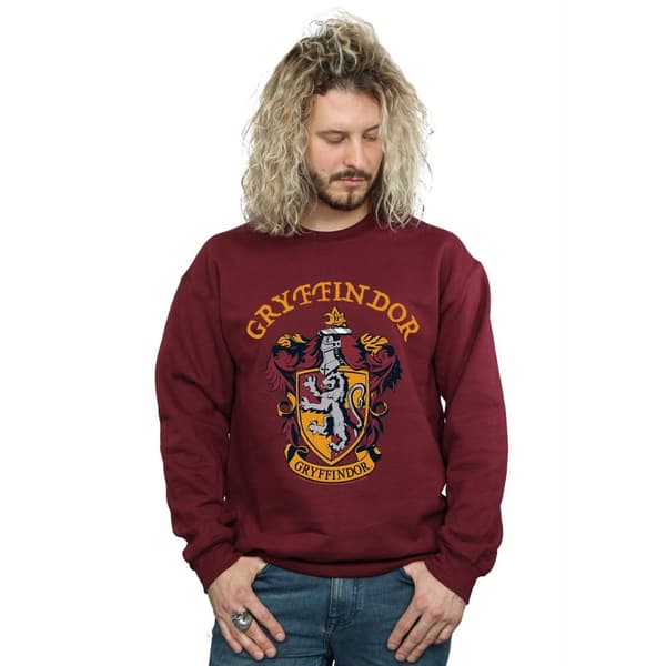 Harry Potter Sweatshirt med Gryffindors vapensköld för herrar