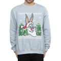 Miniatyrbild 3 av 5: Looney Tunes Mens Bugs Bunny Christmas Fair Isle Sweatshirt