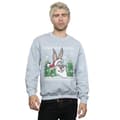 Miniatyrbild 2 av 5: Looney Tunes Mens Bugs Bunny Christmas Fair Isle Sweatshirt