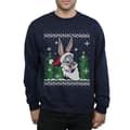 Miniatyrbilde 3 av 5: Looney Tunes Mens Bugs Bunny Christmas Fair Isle Sweatshirt