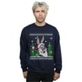 Miniatyrbilde 2 av 5: Looney Tunes Mens Bugs Bunny Christmas Fair Isle Sweatshirt