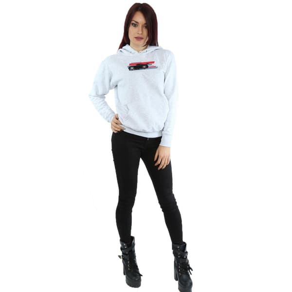 Disney Womens/Ladies Cars Jackson Storm Stripes Hoodie