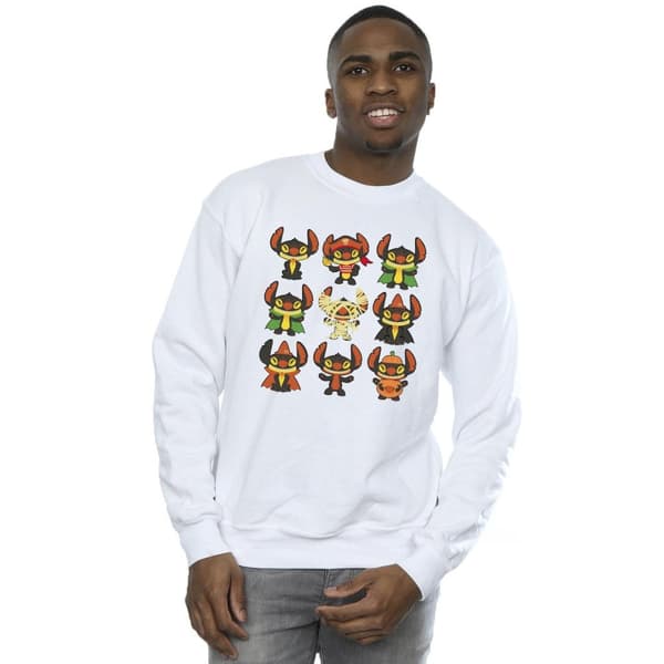 Disney Mens Lilo & Stitch Halloween Costumes Sweatshirt