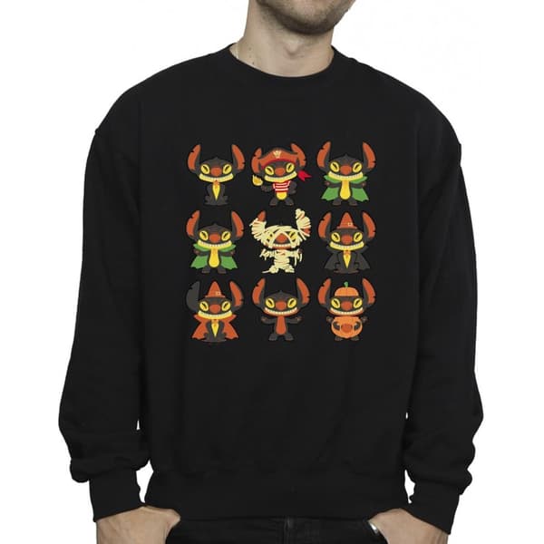 Disney Mens Lilo & Stitch Halloween Costumes Sweatshirt