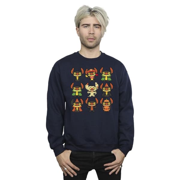 Disney Mens Lilo & Stitch Halloween Costumes Sweatshirt