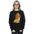 Miniatyrbild 2 av 3: Disney Dam/Tjej Lady And The Tramp Lady Spaghetti Heart Sweatshirt