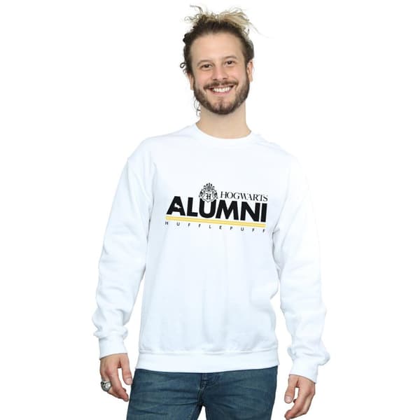 Harry Potter Mens Hogwarts Alumni Hufflepuff Sweatshirt