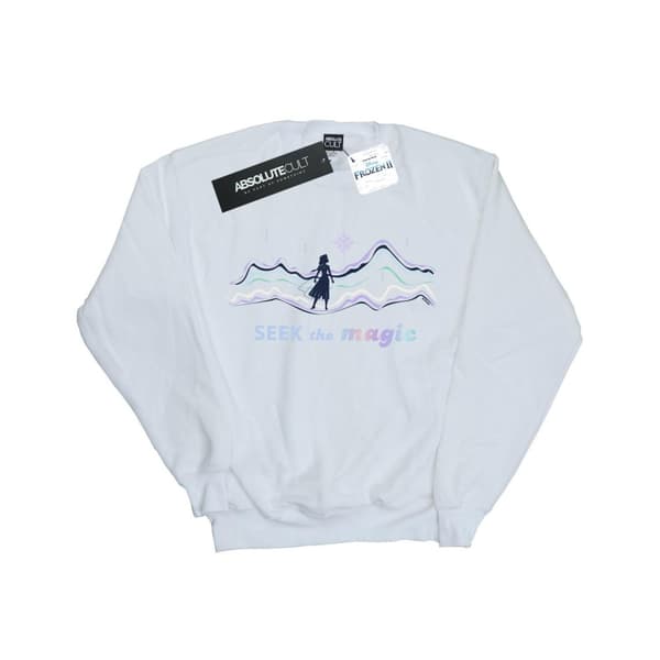 Disney Girls Frozen 2 Elsa Seek The Magic Sweatshirt