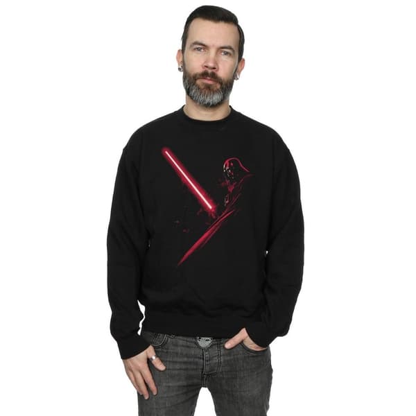Star Wars Mens Darth Vader Shadow Sweatshirt
