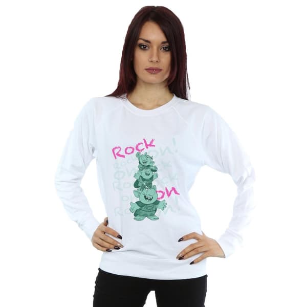 Disney Dam/Tjej Frozen Trolls Rock On Sweatshirt