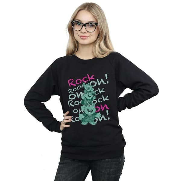Disney Dam/Tjej Frozen Trolls Rock On Sweatshirt