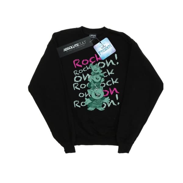 Disney Dam/Tjej Frozen Trolls Rock On Sweatshirt
