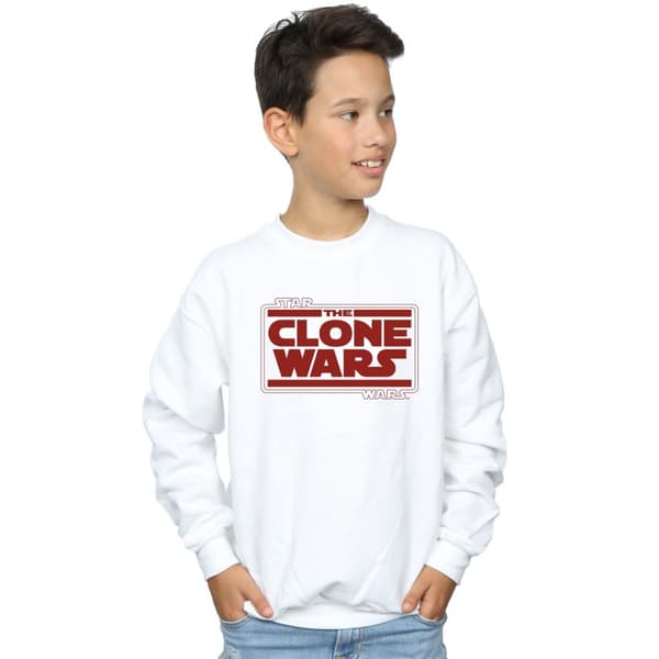 Star Wars Boys Clone Wars Logo Sweatshirt