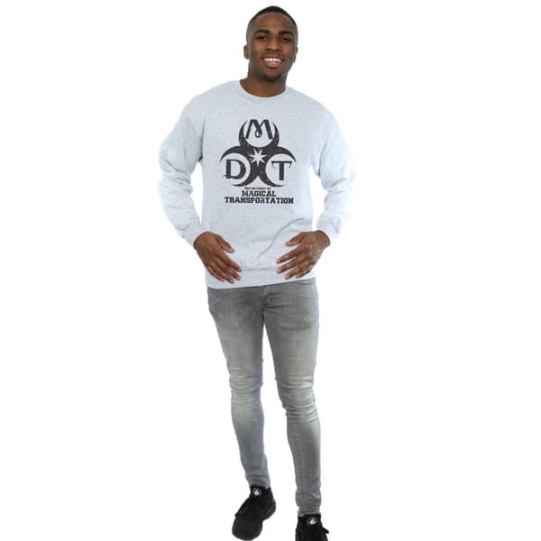 Harry Potter Mens Department Of Magical Transportation Logo Sweatshirt