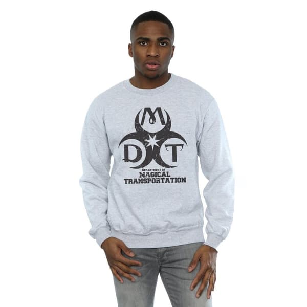 Harry Potter Mens Department Of Magical Transportation Logo Sweatshirt