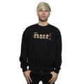 Miniatyrbilde 2 av 3: Looney Tunes Mens Porky Pig Colour Code Sweatshirt
