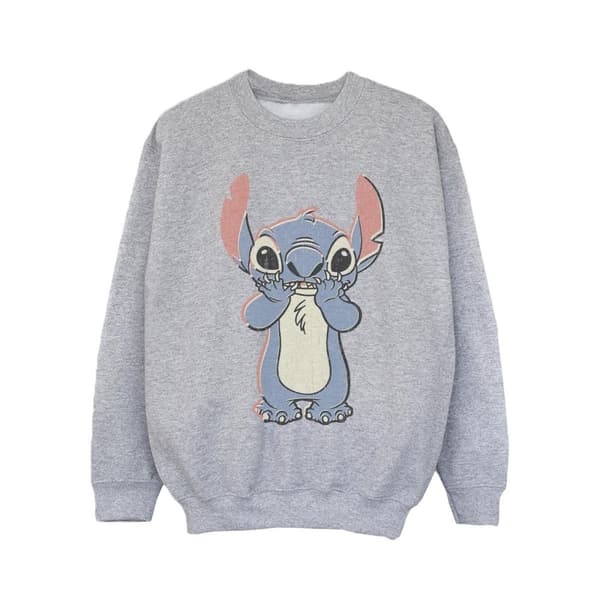 Disney Girls Lilo And Stitch Big Print Sweatshirt