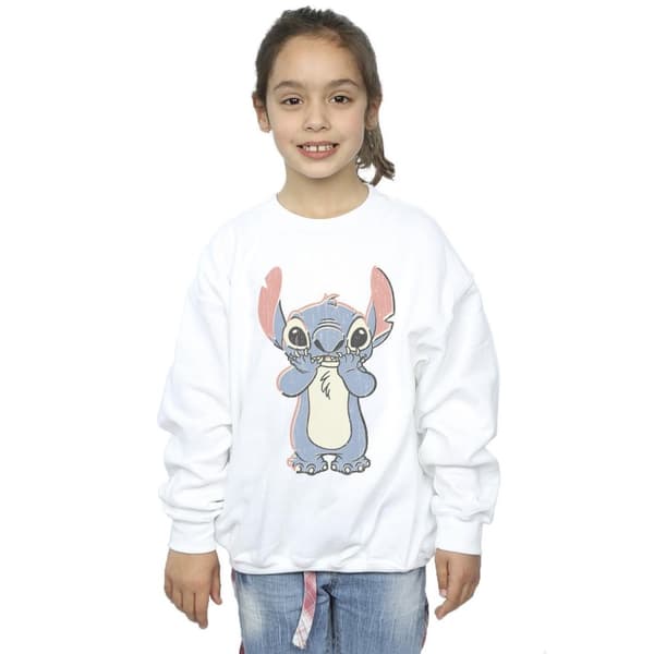 Disney Girls Lilo And Stitch Big Print Sweatshirt