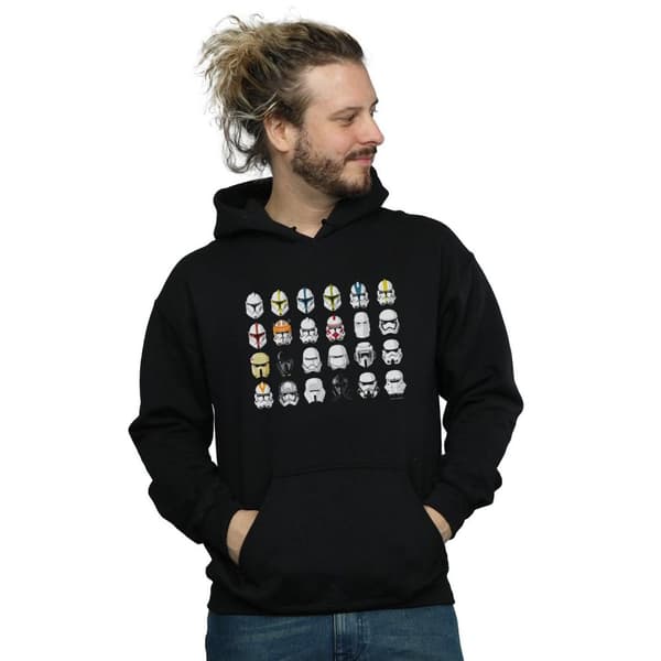 Star Wars Mens Trooper Helmets Hoodie