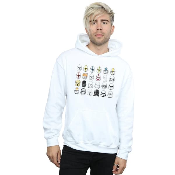 Star Wars Mens Trooper Helmets Hoodie