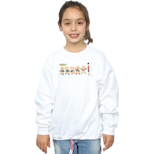 Looney Tunes Girls Porky Pig Colour Code Sweatshirt