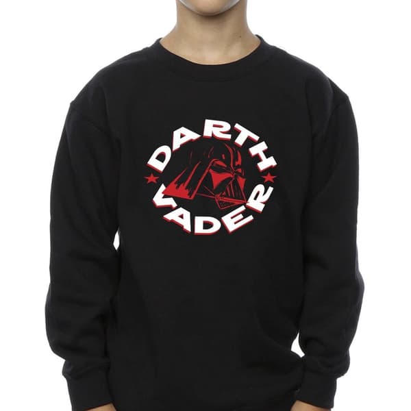 Star Wars Boys Darth Vader Badge Sweatshirt