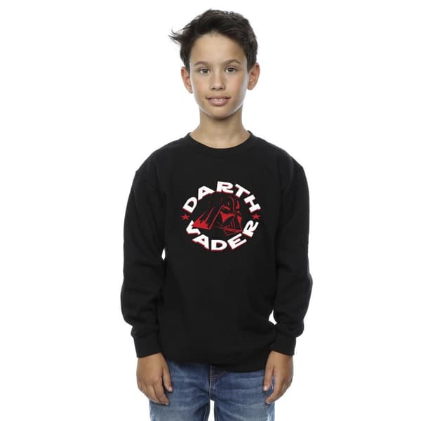 Star Wars Boys Darth Vader Badge Sweatshirt