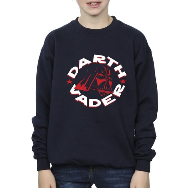 Star Wars Boys Darth Vader Badge Sweatshirt